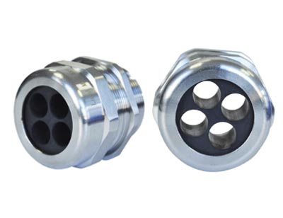 Four hole stainless steel Cable gland