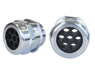 Five hole stainless steel Cable gland